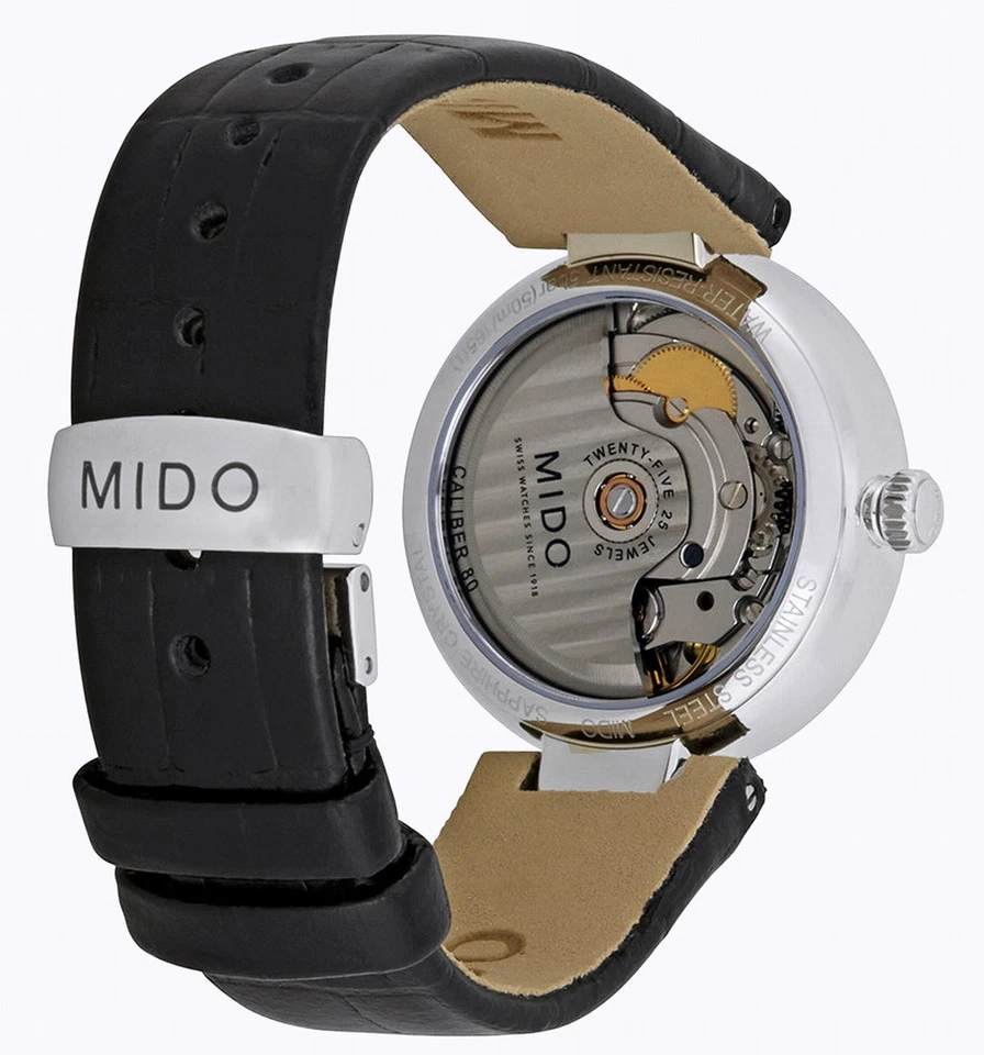 Elegante MIDO Baroncelli II Powermatic 80 Damenuhr 5 Bar WR - M022.207.16.051.10 - Bild 4 von 4