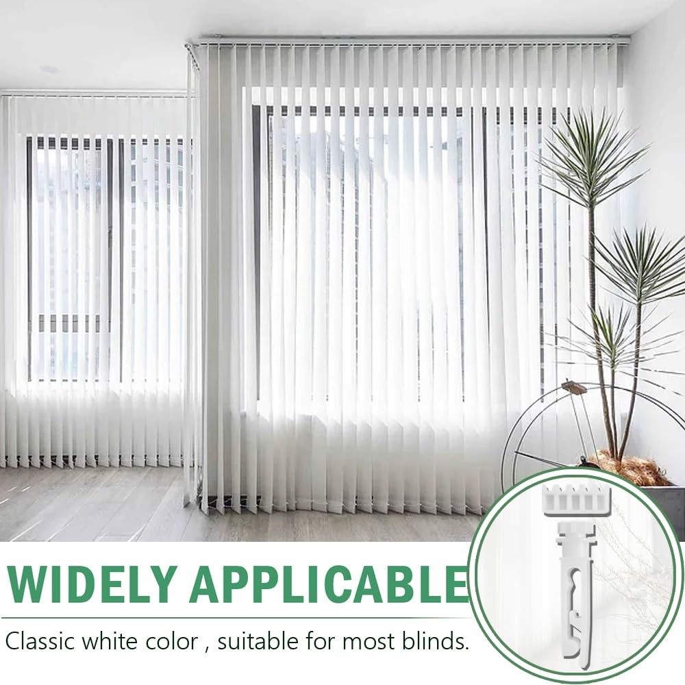 24 Sets Vertical Blinds Replacement Stem Gear Curtain Accessories Repair Parts