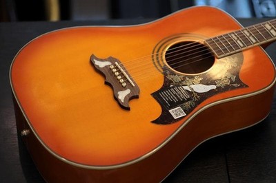 Epiphone Dove Pro with soft case used item