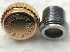 Original Vintage Rolex Oyster Patent Crown & Tube (Red Gold Color)