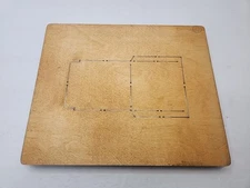 AccuCut Cutting Die L1850CJA Library Pocket Crease (1 of 2) 29.75" x 11.75"