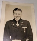 Rare Antique American ID'd WWII Officer! Panama Rescue Mission Snapshot Photo! — photo 1
