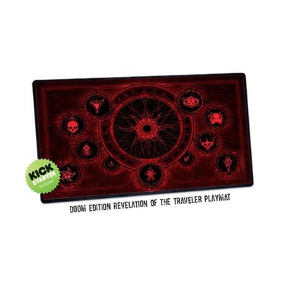 Infinite Black Supplies - Playmats Revelation of the Traveler (Doom Ed) New