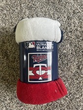 Minnesota Twins MLB Ultra Soft 50" x 60" Throw Blanket by Fanatics - NEW