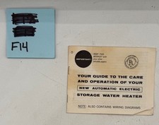 Vintage Electric Storage Water Heater Manual Wiring Diagram UL Guide F14