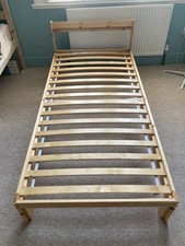 IKEA Neiden Single Bed frame and slates Very Good Condition