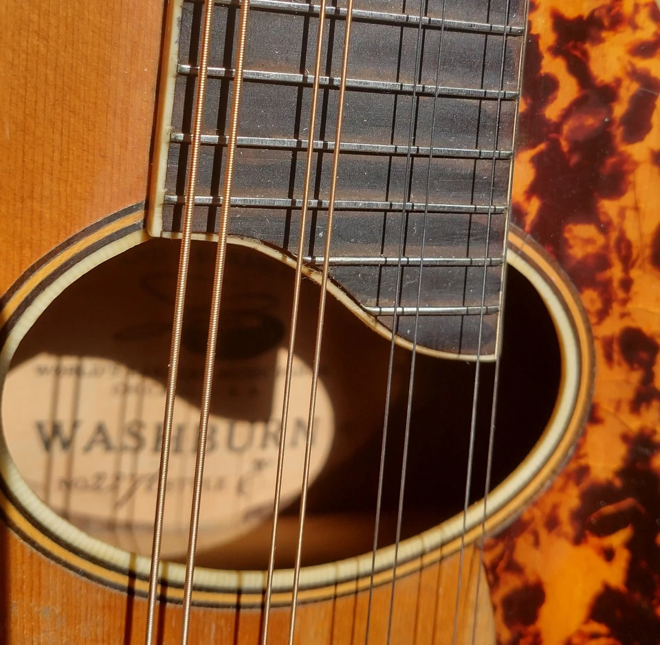VINTAGE WASHBURN MANDOLIN 1920s NO. 2276  STYLE E - Image 3 of 4