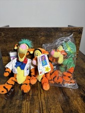 Tigger Plush Bean Bag Disney Store Lot Of 3 Mattel
