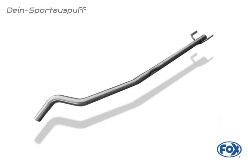 Impianto Di Scarico Fox (Con Sound-Tubo) Opel Corsa C 1x90mm Rotondo Con Abs. - Immagine 4 di 4