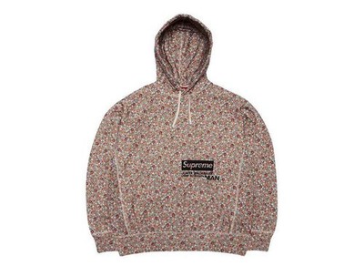 Supreme JUNYA WATANABE COMME des GARCONS MAN Hooded Sweatshirt Pink Flowers