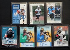 Lot of (7)  2012 Kendall Wright Panini, Score, Bowman, Leaf Auto Rookie RC Rare