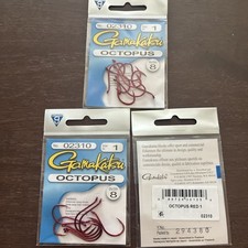 Gamakatsu Octopus Circle Hook - 3/0 Size, NS Black, Barbless (Pack Of 6) - View #2
