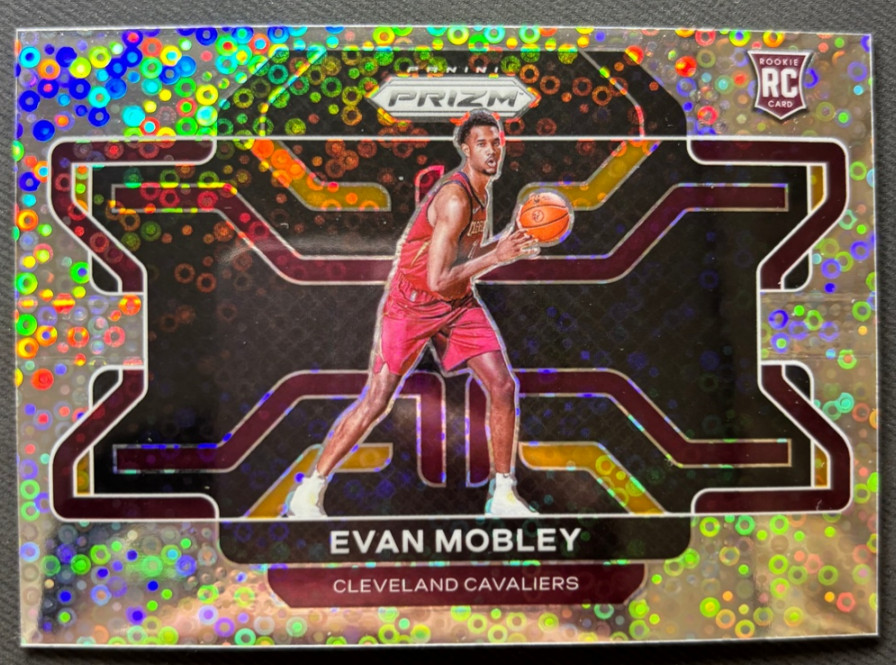 Evan Mobley 2021-22 Panini Prizm Disco Rookie Variations RC Cavaliers #325