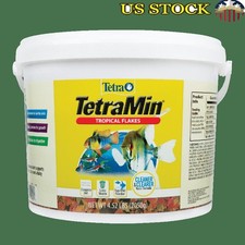 Tropical Flakes Nutritionally Balanced Fish Food 4.52lb Fish Aquatic Pets Food