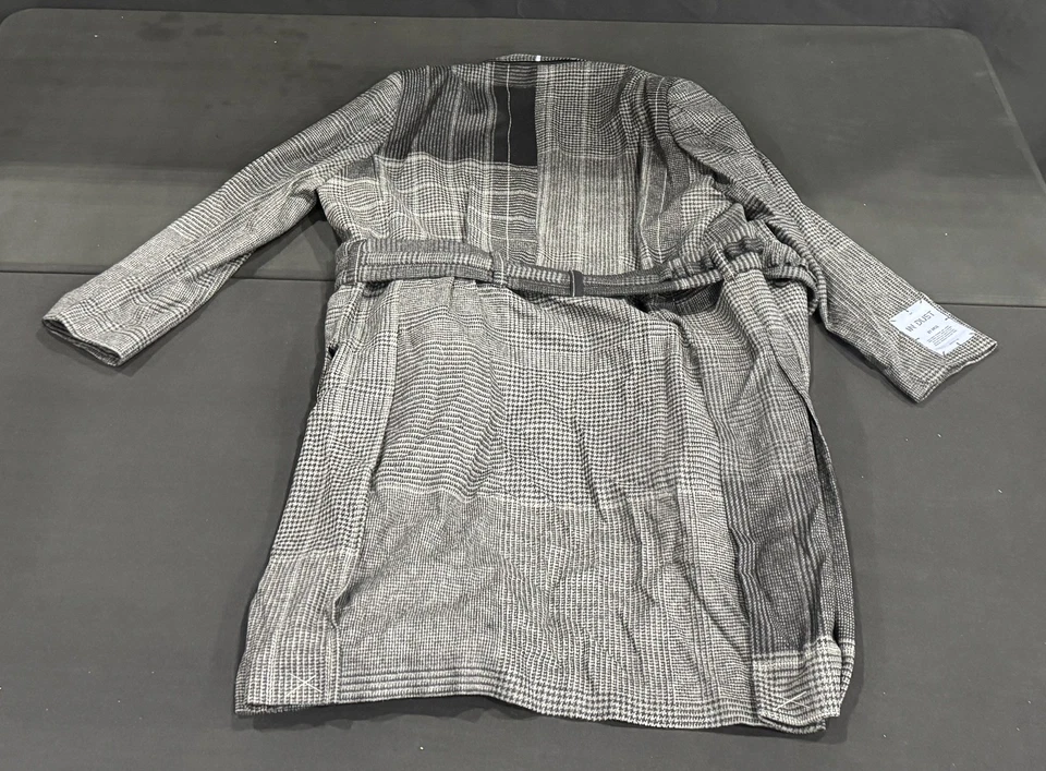 Abrigo MCQ Alexander McQueen DB Kilt Carbón Talla 56 Nuevo Foto 3 de 4