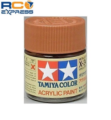 Tamiya Acrylic X34 Metallic Brown TAM81034