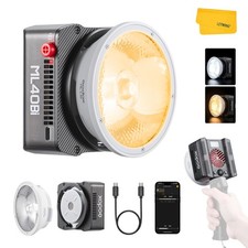 Godox ML40Bi Mini COB Video Light 40W, 26400lux 1m, Handheld Portable...