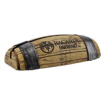 Bacardi Rum Oakheart Kartenaufsteller Tischaufsteller ''Faß''     