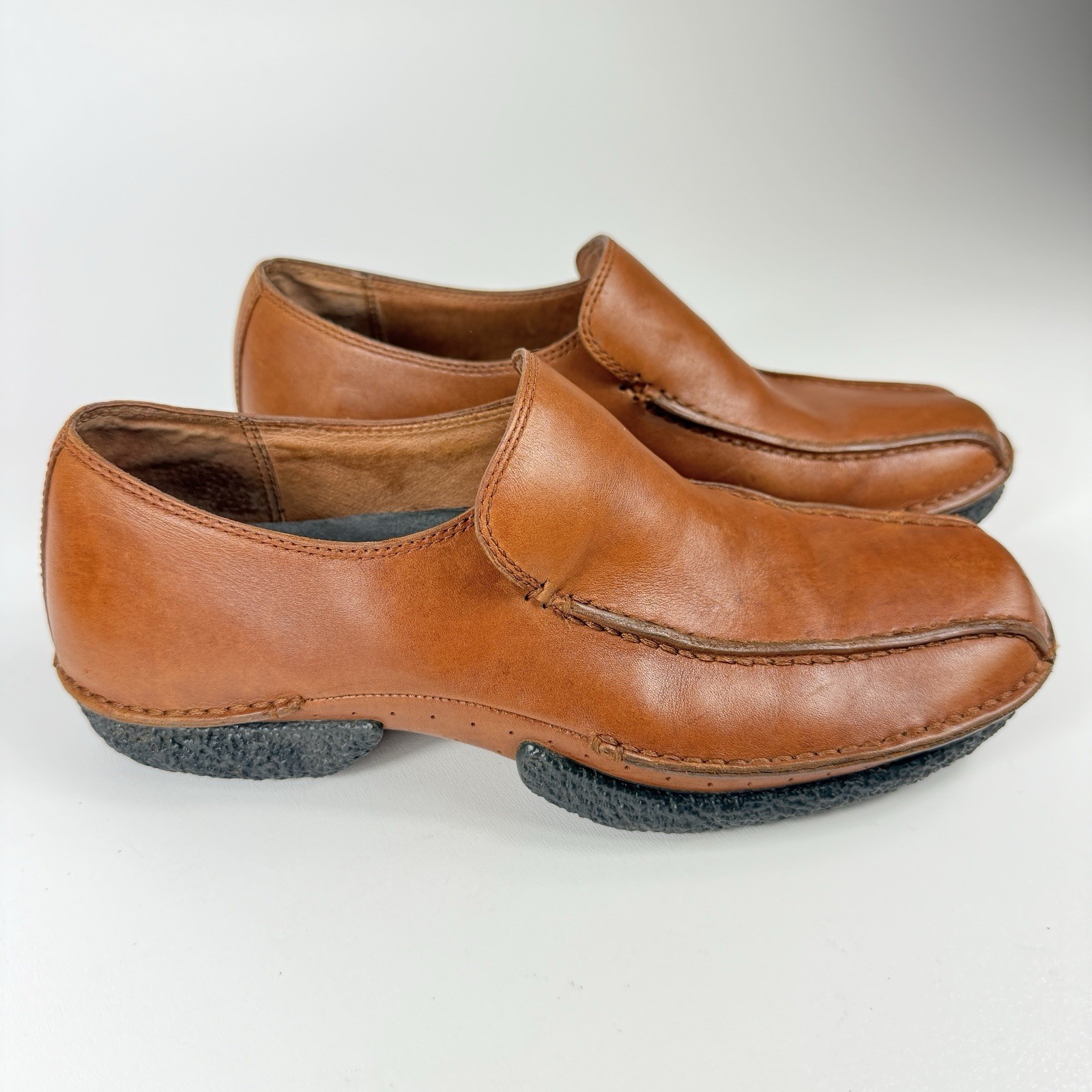 Mocassini Merrell Metro Gnome slip on brandy pelle marrone uomo 10 US 9 UK 44EU