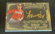 2015 Topps Five Star Golden Graph AUTO #GG-YT Yasmany Tomas /10 | Cuba