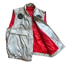 Vintage Speaker Vest SoundVest Silver Germany Wired Retro Festival Tech Works