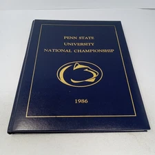 Penn State University National Championship 1986 UMI Publications, Inc Hardcover