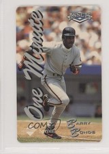 1995 Classic Assets Phone Cards One Minute Barry Bonds 1md