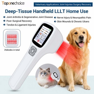 Class 4 Laser Therapy Device 25 Diodes Red Infrared Light for Pain Relief LLLT