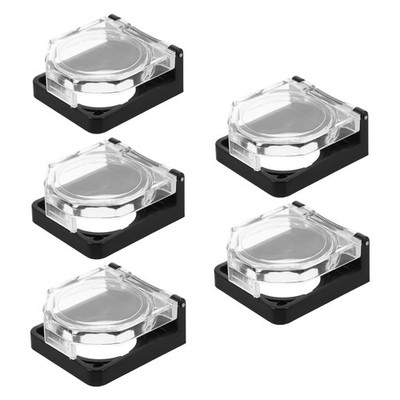 5 Pcs Start Stop Button Cover Emergency Protective Plastic Safety