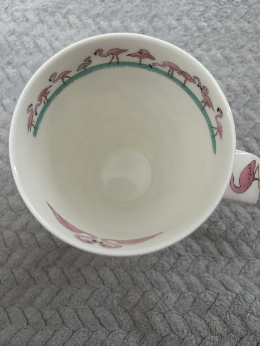 Flamingo mok beker - 200 ml keramiek - Niet geschikt voor magnetron of vaatwasser