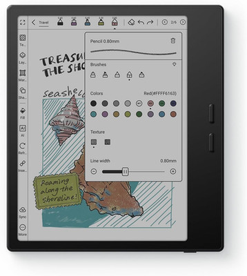 Tablet Go Color 7 Gen II E Ink Tablet 4G 64G Support Active Stylus Inksense (Bla