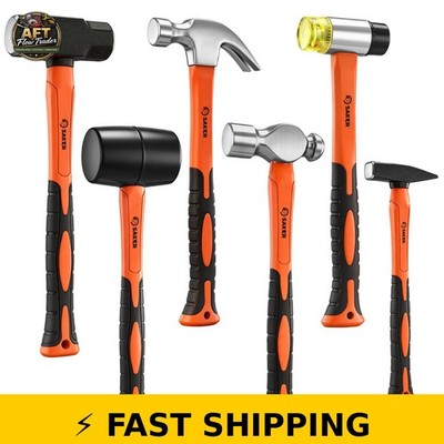 Saker 6-Piece Hammer Set - Durable Tools for Home Repair