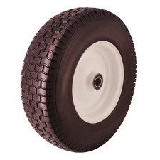 16 In. X 5.00-8 In. Flat Free Replacement Wheels With Turf Tread 1.0 In. Bore S