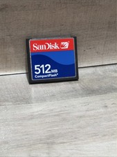 Sandisk 512MB Compact Flash Card 512MB CF Memory Card SDCFB
