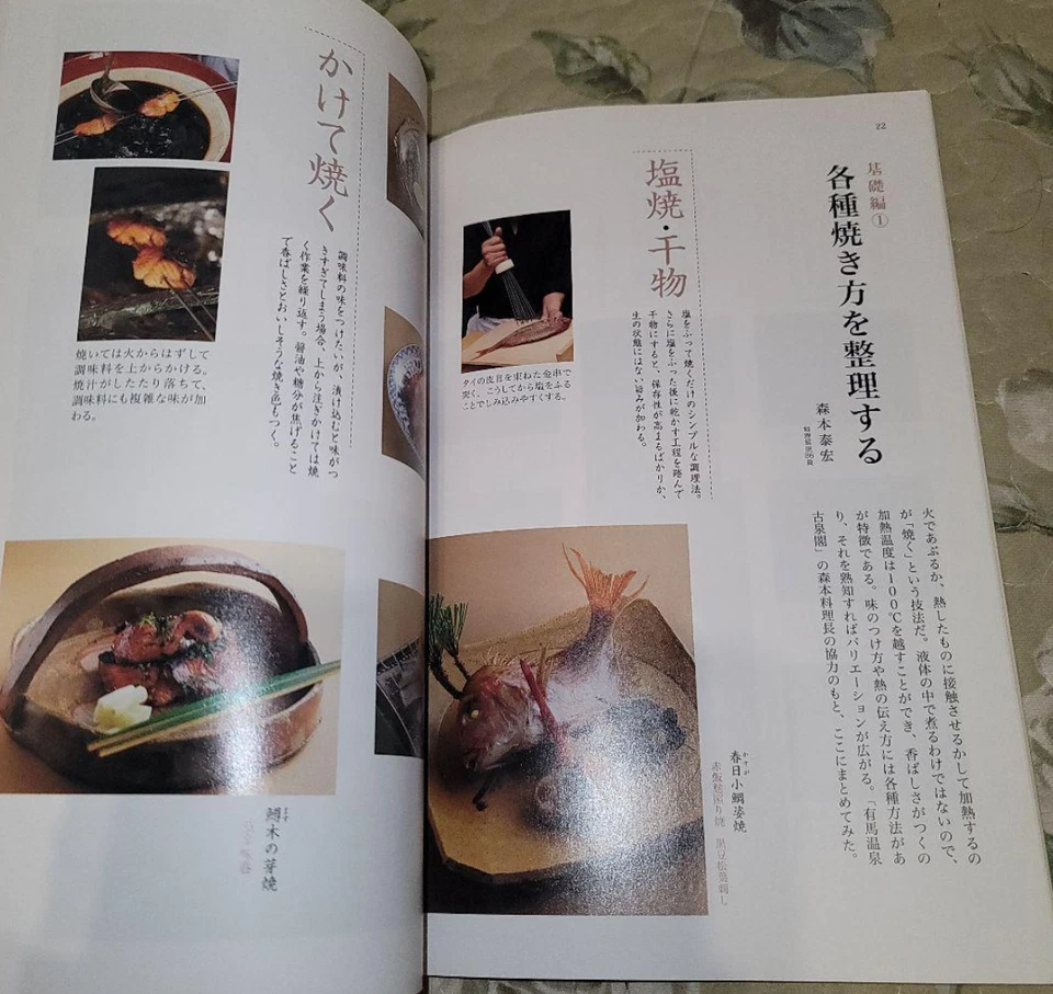Basics of Japanese cuisine Introduction Food Salt and Grill technique book #1672 - Image 4 of 4