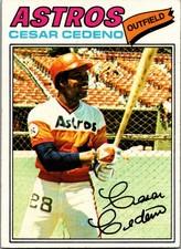 1977 Topps - Cesar Cedeno #90