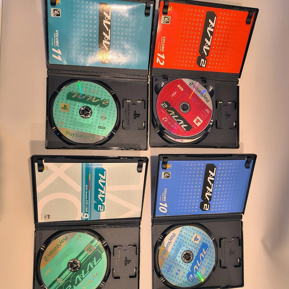 PS2 DemoDisc PurePure PlayPlay2 Vol.1-12 + PS INDEX Vol.1-9 Complete Bundle Lot - Image 4 of 4