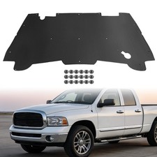 Black Hood Insulation Pad For Dodge Ram 150025003500 1994-2001 2002 Plastic Black Hood Insulation Pad For Dodge Ram 150025003500 1994-2001 2002 Plastic
