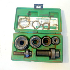 Greenlee 735BB Ball Bearing Knockout Punch Set Pre-Owned Incomplete