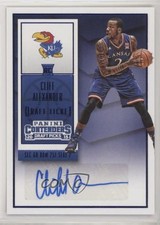 2015 Contenders Draft Picks Variation Ticket Blue Foil Cliff Alexander Auto 5sb