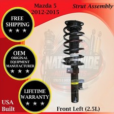 Monroe Oem Front Left Strut Assembly For 2012-2015 Mazda 5 Lifetime Warranty Monroe Oem Front Left Strut Assembly For 2012-2015 Mazda 5 Lifetime Warranty