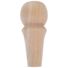 Wood Finials Decorative Curtain Rod Baluster Column Bed Post Topper