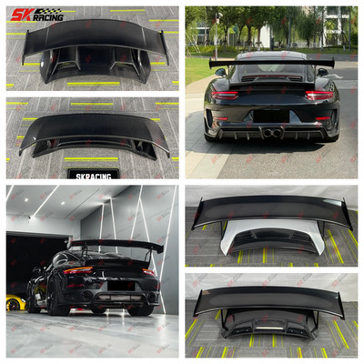 Fits Porsche 911 991 Carrera 13+ Carbon Fiber/Unpainted Rear Trunk Spoiler Wing