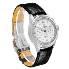 Breitling Premier B09 Chronograph 40 Steel Silver Dial Mens Watch AB0930 3