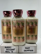 Bath Body Works 3PCS Costa Rica Pink Pineapple Sunrise Nourishing BodyLotion 8oz
