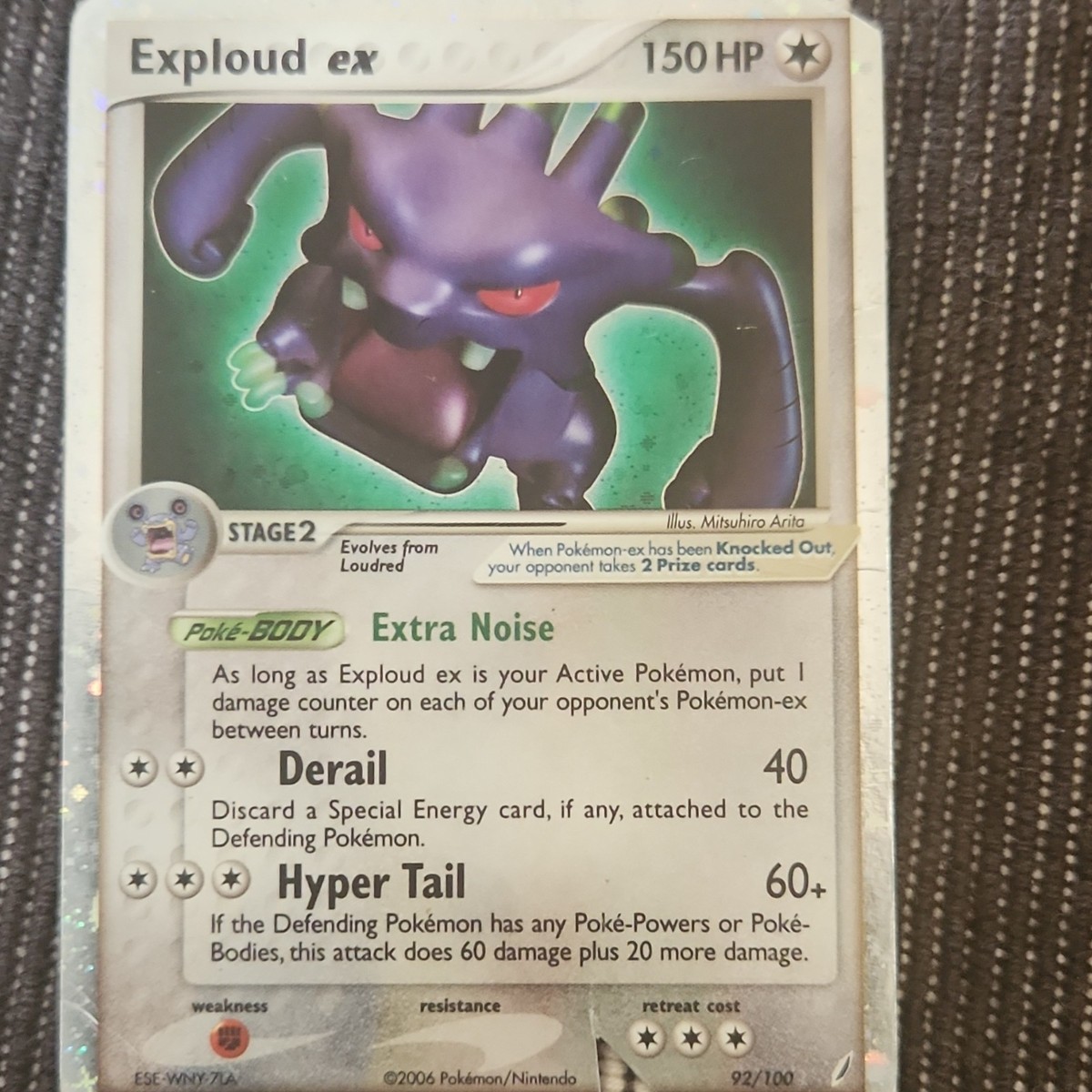 Exploud Facts Exploud Ex Pokemon Card