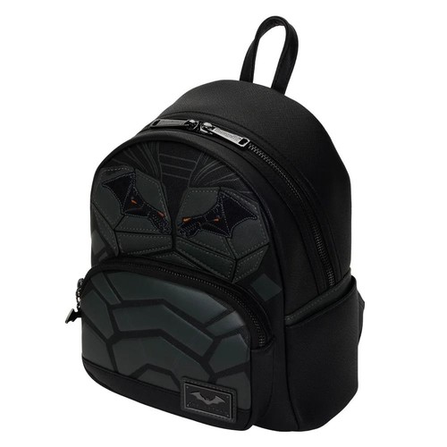 Loungefly DC Comics The Batman Cosplay Mini Backpack Bag - Official BNWT - Picture 2 of 8