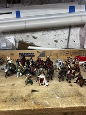 Schleich Papo World of Knights Figures Lot of 29 Vintage Dragon Medieval