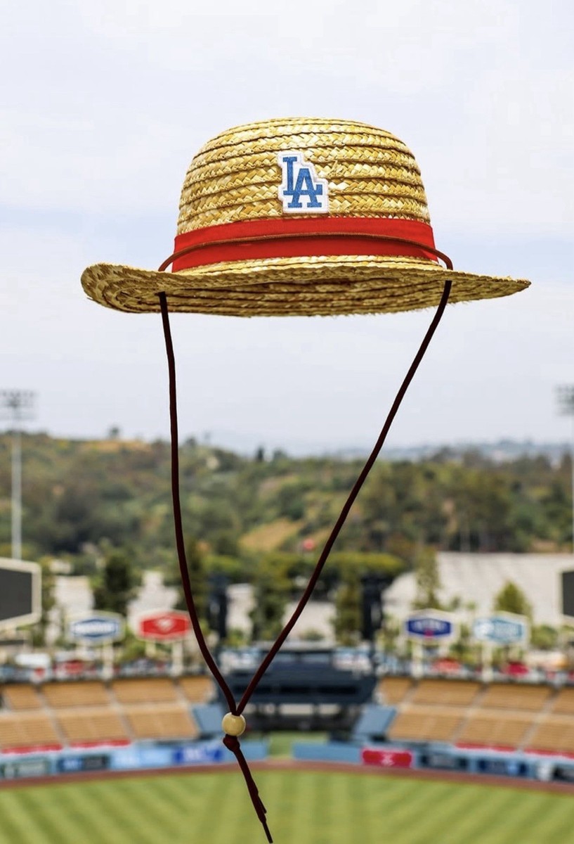 LA Dodger ONEPIECE ドジャーズ ワンピース コラボ麦わら帽子 ドジャース×ワンピース！伝説のコラボが実現！スタジアム配布
