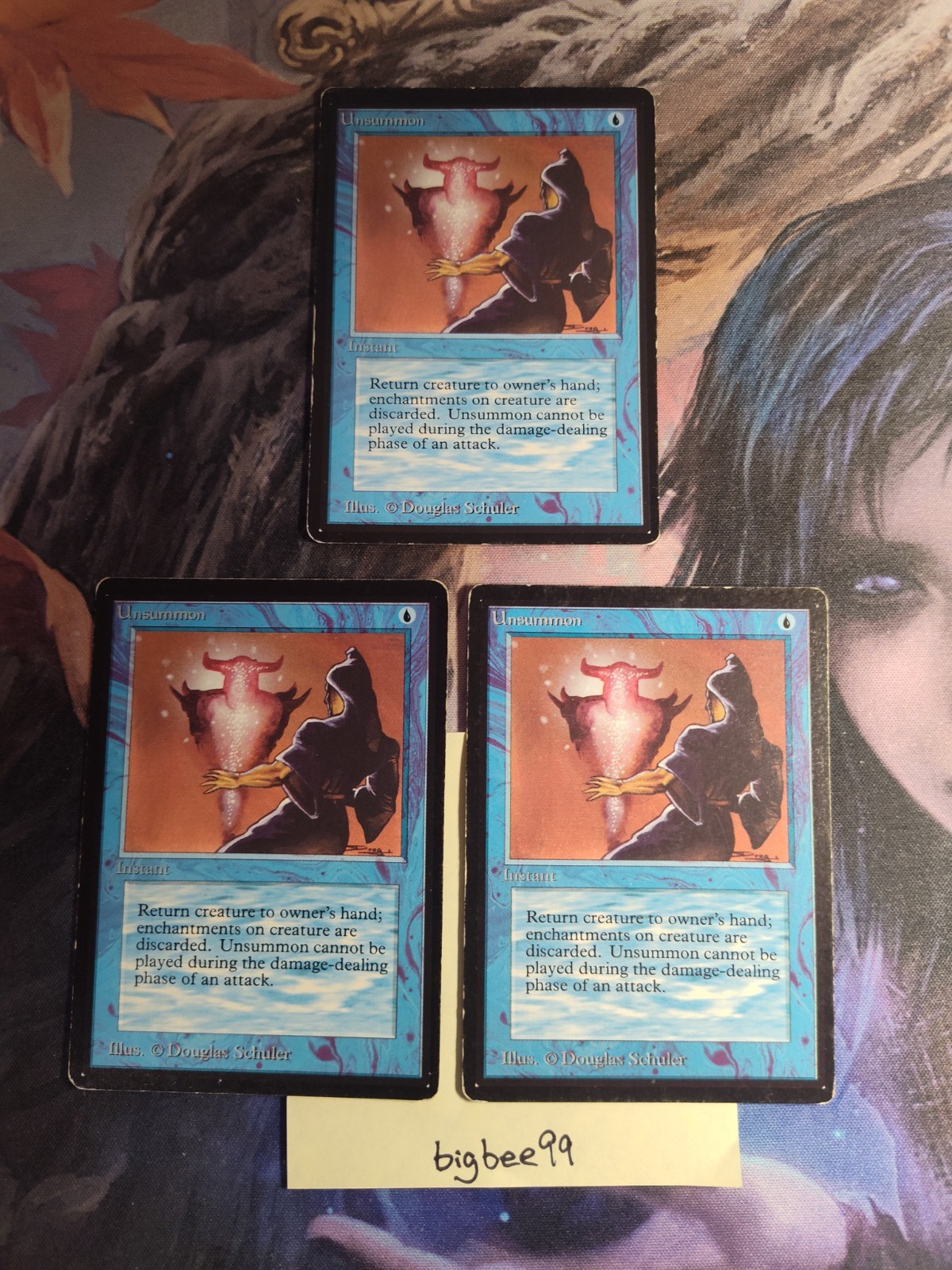 Unsummon Beta Mtg MP